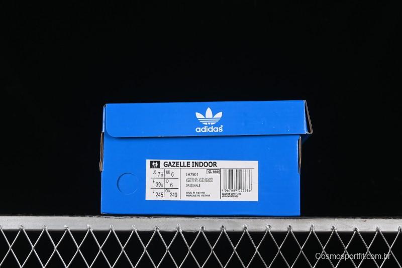 Adidas Originals Gazelle Indoor IH7501 Retro Casual Slip-Resistant Wear-Resistant Low-Top Sneakers - IH7501