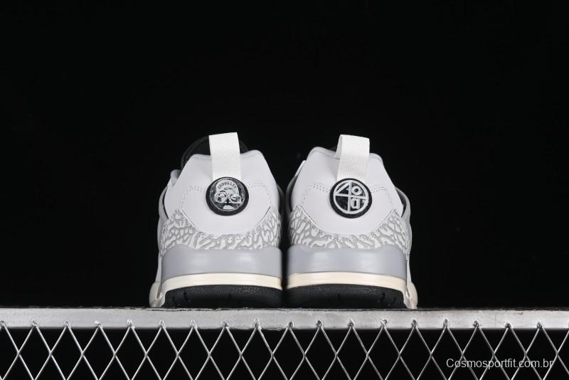 Nike Jordan Spizike Low AJ Hybrid Element All Black Crackle Color Casual Sneakers - HQ1191-011
